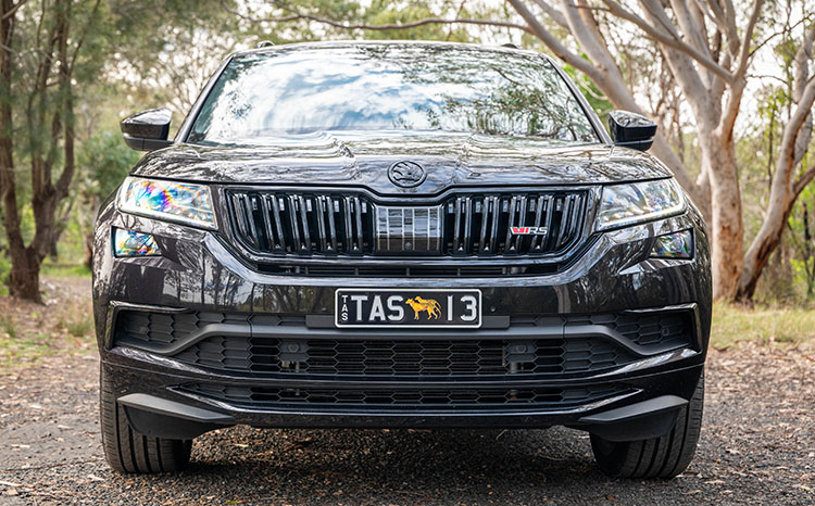 Car - Tasmanian Tiger Plate